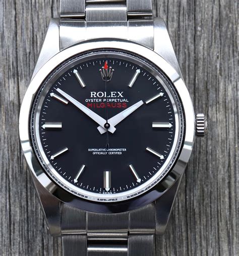 rolex milgaus black|Rolex Milgauss black review.